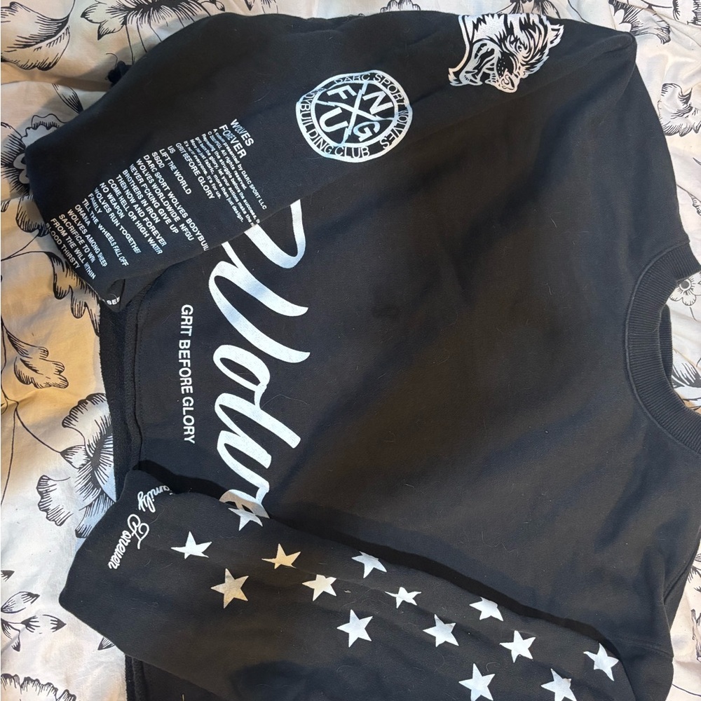 Darc Sport Black Graphic Sweatshirt